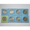Image 4 : x8 Assorted Years 40% Silver Kennedy Half Dollars FV: $4.00