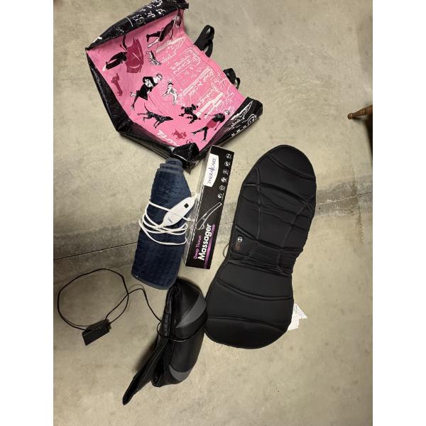 *Pick Up At Mantua Home-No Shipping Available* Deep Tissue Massager Theracare 7 in 1 in Pink Bag 