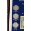 Image 4 : Beautiful United States Silver Collection Display Including Barber Silver Quarter & Dime