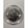 Image 1 : Buffalo Indian One Troy Ounce .999 Fine Silver Round In Capsule - Mint Condition