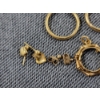 Image 2 : Assorted Lot of 14K Gold Jewelry Including Earrings, Pendant & A Ring - 8.7 Grams Total