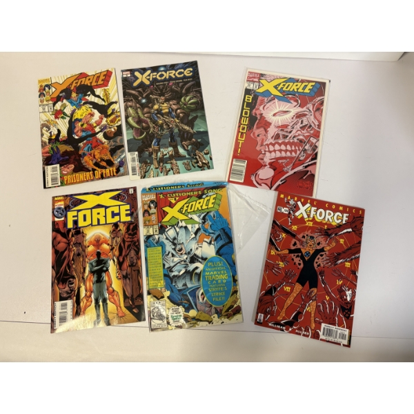 X-Force Comic Books - Marvel Comics - X-cutioner's Song - Prisoners of Fate - Blowout!