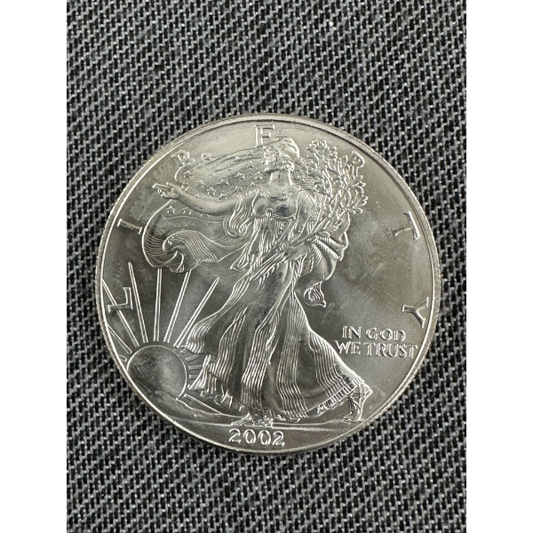 2002 American Silver Eagle - 1Toz .999 Silver