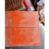 Image 2 : Mid Century Modern Burnt Orange Side Table 29'x16'