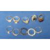 Image 2 : Assorted Gold COLORED Fashion Rings - See Photos For Sizing
