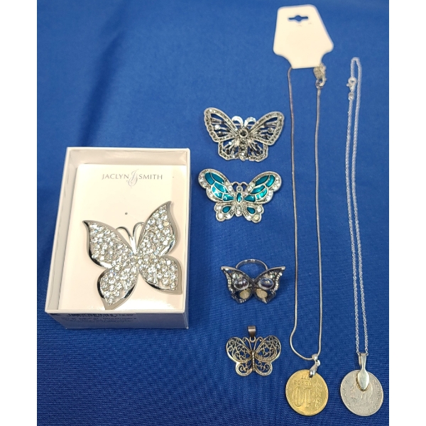 Assorted Jewelry Including Some Sterling Silver 