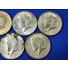 Image 4 : Lot of (5) 40% Silver Kennedy Half Dollars: 1965, 1966, x2-1967, 1968