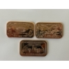 Image 2 : Set of 3 - 5-Gram .999 Fine Copper Bars