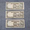 Image 1 : Three Japanese Government 100 Pesos Paper Notes
