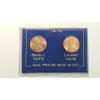 Image 1 : U.S 1970 San Francisco Mint Lincoln Memorial Cent Set Featuring Large & Small Date Varieties 