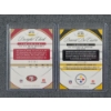 Image 4 : Two 2012 Panini NUMBERED /999 Trading Cards - Dwight Clark & David DeCastro 