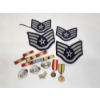 Image 1 : Assortment of Vintage U.S. Military Air Force Patches and Pins