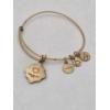 Image 2 : Alex & Ani Gold Tone Charm Bracelet
