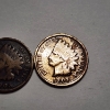 Image 3 : Two United States Indian Head Cents: 1903 and 1907