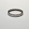 Image 6 : Stunning 10K White Gold Circle Pendant - Total Weight: 2.1g