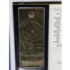 Image 4 : Authentic 1990 Super Bowl XXV NFL Football Ticket & 24K Gold Plated Ticket - Mint Condition