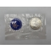 Image 3 : 1973 Eisenhower Uncirculated Silver Dollar