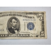 Image 3 : U.S. Series 1934 A $5 Blue Seal Silver Certificate 