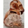 Image 3 : Degenhart Vintage Uranium Glass Dog Figurine - Rose - UV Reactive!!!