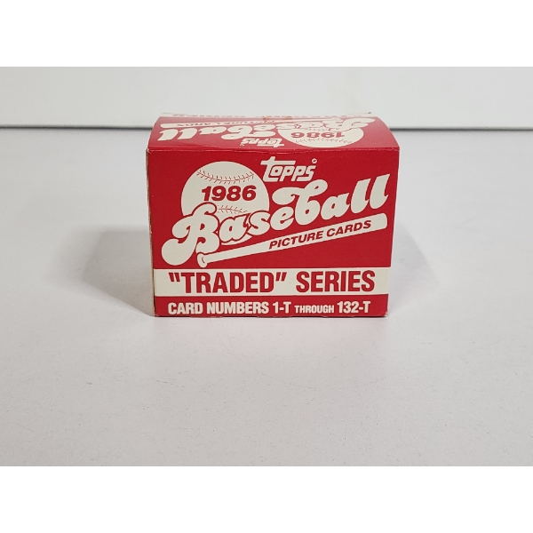1986 Topps Traded Series Card Set - Mint or Near Mint Condition! 