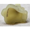 Image 4 : Degenhart Vintage Glass Dog Figurine - Daffodil Slag
