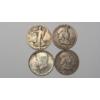 Image 1 : Lot Of Asssorted United States 90% Silver Half Dollars - Walking Lib, Franklin & Kennedy - FV: $2.00
