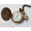 Image 2 : Vintage Elgin Gold-Filled Pocket Watch on 14" Chain