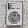 Image 1 : NGC MS69 Graded 2012 .999 Fine Silver 1oz. Eagle