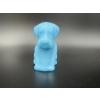 Image 4 : Degenhart Dogs - Baby Blue Color - Adorable Glass Dog Figurine - ~2.5 inches 