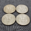 Image 4 : Four 90% Silver 1964 United States Kennedy Half Dollars ~ $2.00 Face Value