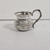 Image 3 : 5-Piece Ornate Repoussé Pattern Vintage Silver-Plated Tea Service Set (2.6 lbs)