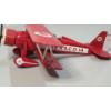 Image 6 : Vintage Collectible "Wings Of Texaco"  Die-cast 1931 Biplane Replica NC563Y Coin Bank By ERTL 