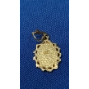 Image 3 : 14K Gold "J" Pendant & 14K Gold Single Earrings - Total Weight: 2.5g