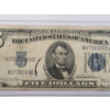 Image 3 : U.S Series 1934 D $5 Silver Certificate With Clark And Snyder Signatures In Protective Sleeve