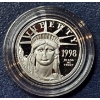 Image 1 : WOW - 1998 United States Liberty Head 1/4 Tr Oz $25 Platinum Cameo Proof Coin - Set Break