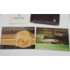 Image 6 : Vintage Genuine Montres Geneva Swiss Rolex Burgundy Leather Card Holder With Rolex Paperwork