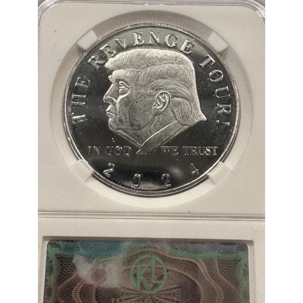 2024 Donald Trump The Revenge Tour Campaign Coin - Mint In Special Holder