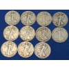 Image 1 : Assorted Years Walking Liberty Half Dollars - $5.50
