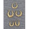 Image 1 : 14K Gold Earrings Lot of 5 Mixed Earrings Weighing 3.1 Grams Total