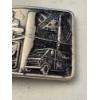 Image 3 : Rare Sterling Silver .925 Ohio Bell Belt Buckle With Diamond - Hard To Find - 83.7 Grams 