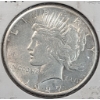 Image 1 : 1927 90% Silver Peace Dollar - Great Condition