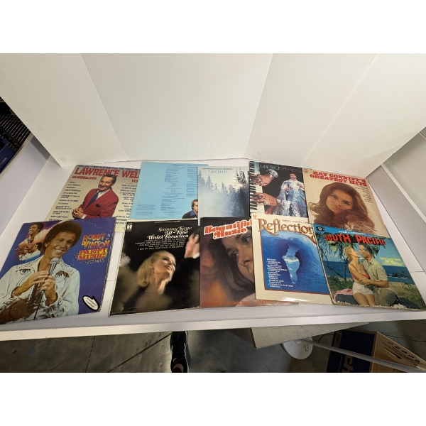 Various Records - 10 total - Various Artists and record labels - Includes Bobby Vinton -Elton John -