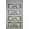 Image 4 : (4) Assorted Series United States $5 Silver Certificates - Face Value: $20.00