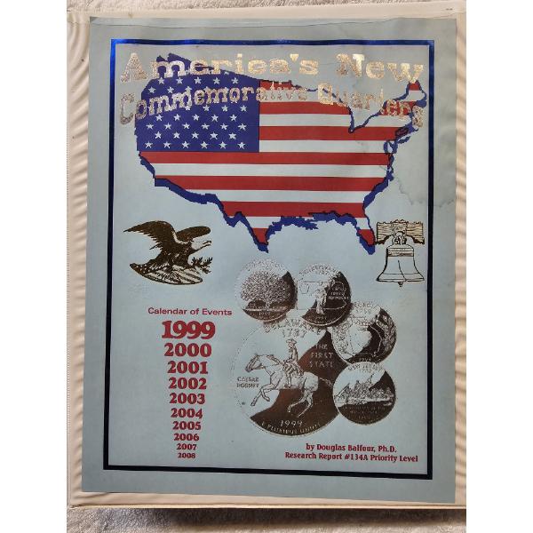 America's New Commemorative Quarters - Binder and Coin Collection