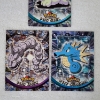 Image 2 : Three Assorted Vintage Topps Pokemon Trading Cards ~ Seel, Onix & Seadra