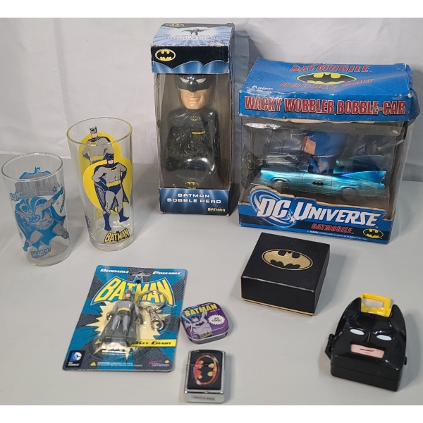 Assorted Lot Of Batman Collectibles