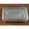Image 4 : Rare Battle of The Bulge One Pure Ounce .999 Fine Silver In Holder - Mint Condition