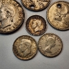 Image 5 : 6 Assorted Foreign SILVER Coins - See Description & Photos!!