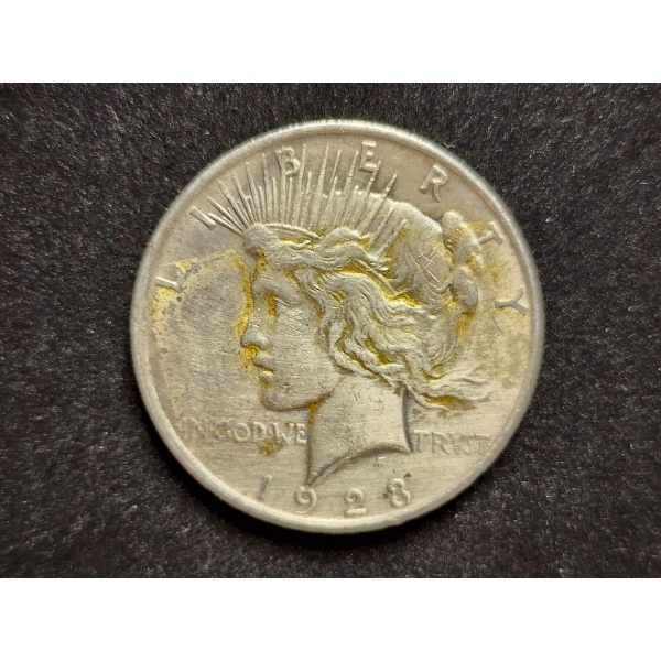 1923 Silver United States Peace Dollar 