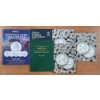 Image 1 : Lot of 6 Assorted Empty Coin Collection Bills